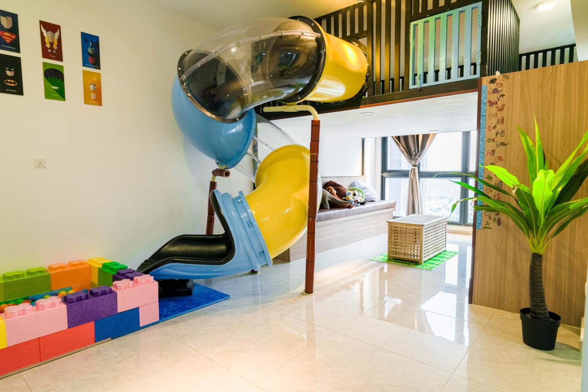 Pangsapuri Kidscastle Bukit Bintang Slide Family Friendly